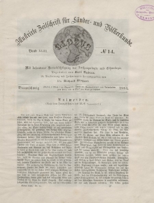 Globus. Illustrierte Zeitschrift für Länder...Bd. XLIII, Nr.14, 1883
