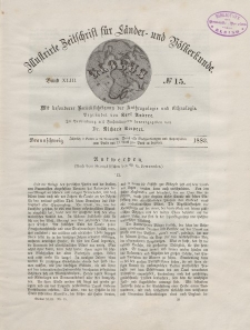 Globus. Illustrierte Zeitschrift für Länder...Bd. XLIII, Nr.15, 1883