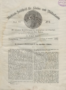 Globus. Illustrierte Zeitschrift für Länder...Bd. XLI, Nr.3, 1882