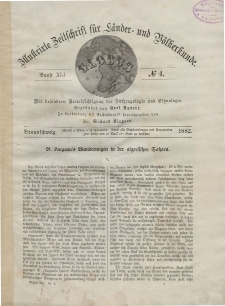 Globus. Illustrierte Zeitschrift für Länder...Bd. XLI, Nr.4, 1882