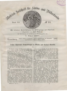 Globus. Illustrierte Zeitschrift für Länder...Bd. XLI, Nr.13, 1882