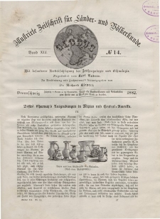 Globus. Illustrierte Zeitschrift für Länder...Bd. XLI, Nr.14, 1882