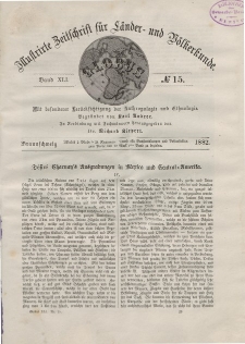 Globus. Illustrierte Zeitschrift für Länder...Bd. XLI, Nr.15, 1882