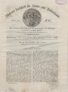 Globus. Illustrierte Zeitschrift für Länder...Bd. XLI, Nr.24, 1882