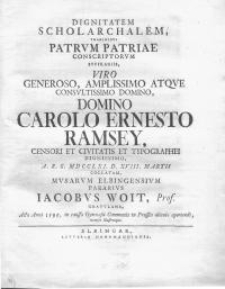 Dignitatem scholaechalem, unanimibus patrum...