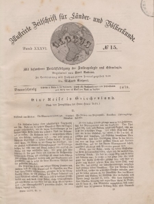 Globus. Illustrierte Zeitschrift für Länder...Bd. XXXVI, Nr.15, 1879