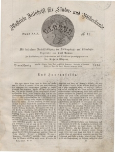 Globus. Illustrierte Zeitschrift für Länder...Bd. XXIX, Nr.11, 1876