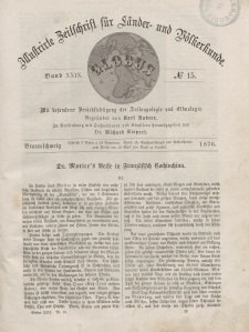 Globus. Illustrierte Zeitschrift für Länder...Bd. XXIX, Nr.15, 1876