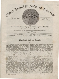 Globus. Illustrierte Zeitschrift für Länder...Bd. XXIX, Nr.21, 1876