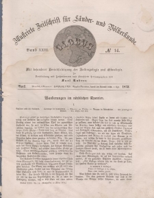 Globus. Illustrierte Zeitschrift für Länder...Bd. XXIII, Nr.14, 1873