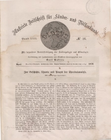Globus. Illustrierte Zeitschrift für Länder...Bd. XXIII, Nr.16, 1873