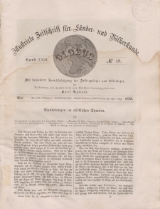 Globus. Illustrierte Zeitschrift für Länder...Bd. XXIII, Nr.18, 1873
