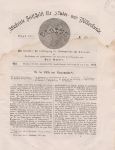 Globus. Illustrierte Zeitschrift für Länder...Bd. XXIII, Nr.20, 1873