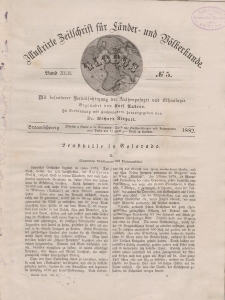 Globus. Illustrierte Zeitschrift für Länder...Bd. XLII, Nr.5, 1882