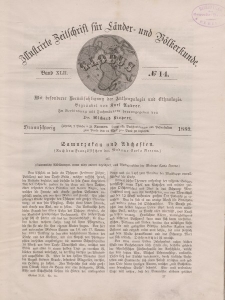 Globus. Illustrierte Zeitschrift für Länder...Bd. XLII, Nr.14, 1882