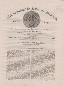Globus. Illustrierte Zeitschrift für Länder...Bd. XLII, Nr.22, 1882