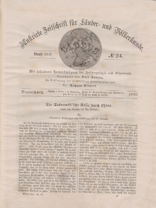 Globus. Illustrierte Zeitschrift für Länder...Bd. XLII, Nr.24, 1882