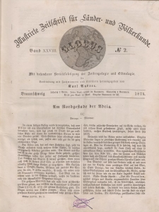 Globus. Illustrierte Zeitschrift für Länder...Bd. XXVIII, Nr.2, 1875