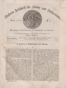 Globus. Illustrierte Zeitschrift für Länder...Bd. XXVIII, Nr.4, 1875