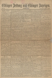 Elbinger Zeitung und Elbinger Anzeigen, Nr. 29 Sonntag 3. Februar 1895