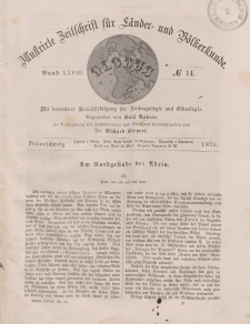 Globus. Illustrierte Zeitschrift für Länder...Bd. XXVIII, Nr.14, 1875