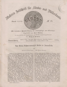 Globus. Illustrierte Zeitschrift für Länder...Bd. XXVIII, Nr.18, 1875