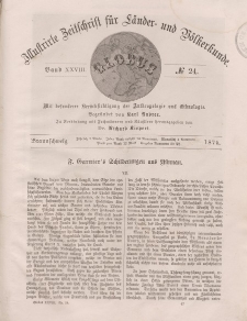 Globus. Illustrierte Zeitschrift für Länder...Bd. XXVIII, Nr.24, 1875