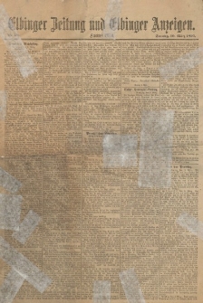 Elbinger Zeitung und Elbinger Anzeigen, Nr. 59 Sonntag 10. März 1895