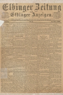 Elbinger Zeitung und Elbinger Anzeigen, Nr. 68 Donnerstag 21. März 1895