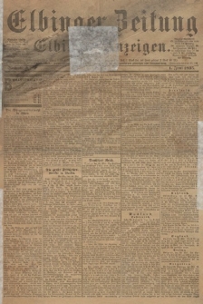 Elbinger Zeitung und Elbinger Anzeigen, Nr. 127 Sonnabend 1. Juni 1895