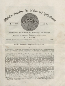 Globus. Illustrierte Zeitschrift für Länder...Bd. XXI, Nr.8, Februar 1872