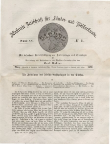 Globus. Illustrierte Zeitschrift für Länder...Bd. XXI, Nr.11, März 1872