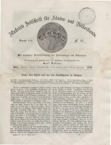 Globus. Illustrierte Zeitschrift für Länder...Bd. XXI, Nr.13, März 1872
