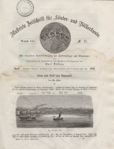 Globus. Illustrierte Zeitschrift für Länder...Bd. XXI, Nr.15, April 1872