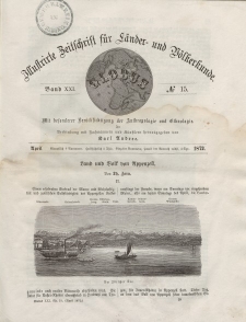 Globus. Illustrierte Zeitschrift für Länder...Bd. XXI, Nr.15, April 1872