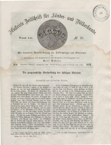 Globus. Illustrierte Zeitschrift für Länder...Bd. XXI, Nr.21, Mai 1872