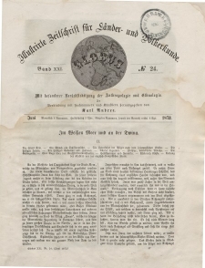 Globus. Illustrierte Zeitschrift für Länder...Bd. XXI, Nr.24, Juni 1872