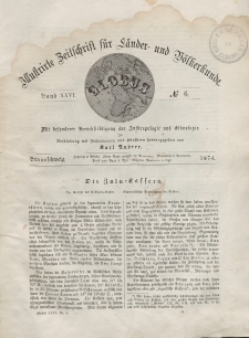 Globus. Illustrierte Zeitschrift für Länder...Bd. XXV, Nr.6, 1874