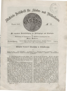Globus. Illustrierte Zeitschrift für Länder...Bd. XXV, Nr.17, 1874