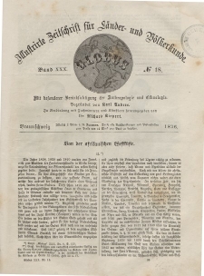 Globus. Illustrierte Zeitschrift für Länder...Bd. XXX, Nr.18, 1876