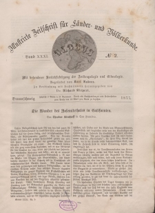 Globus. Illustrierte Zeitschrift für Länder...Bd. XXXI, Nr.2, 1877