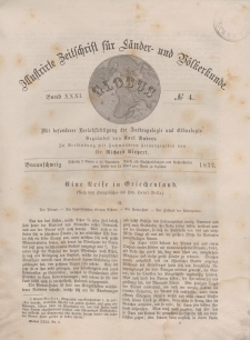 Globus. Illustrierte Zeitschrift für Länder...Bd. XXXI, Nr.4, 1877