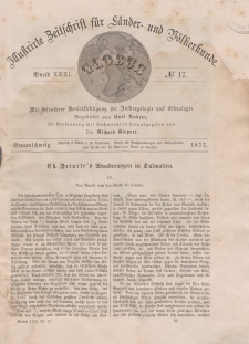 Globus. Illustrierte Zeitschrift für Länder...Bd. XXXI, Nr.17, 1877