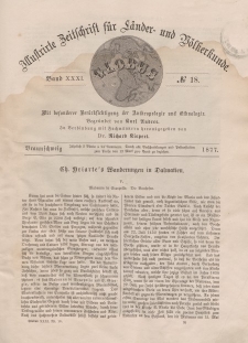 Globus. Illustrierte Zeitschrift für Länder...Bd. XXXI, Nr.18, 1877