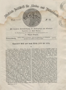 Globus. Illustrierte Zeitschrift für Länder...Bd. XXXI, Nr.22, 1877