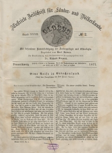 Globus. Illustrierte Zeitschrift für Länder...Bd. XXXII, Nr.2, 1877