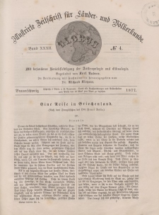 Globus. Illustrierte Zeitschrift für Länder...Bd. XXXII, Nr.4, 1877