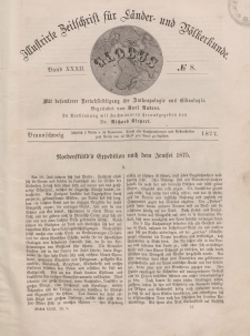 Globus. Illustrierte Zeitschrift für Länder...Bd. XXXII, Nr.8, 1877