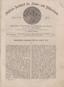 Globus. Illustrierte Zeitschrift für Länder...Bd. XXXII, Nr.9, 1877