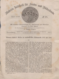Globus. Illustrierte Zeitschrift für Länder...Bd. XXXII, Nr.18, 1877